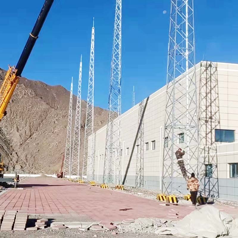 220KV 30 metrov neodvisen strelovodni stolp